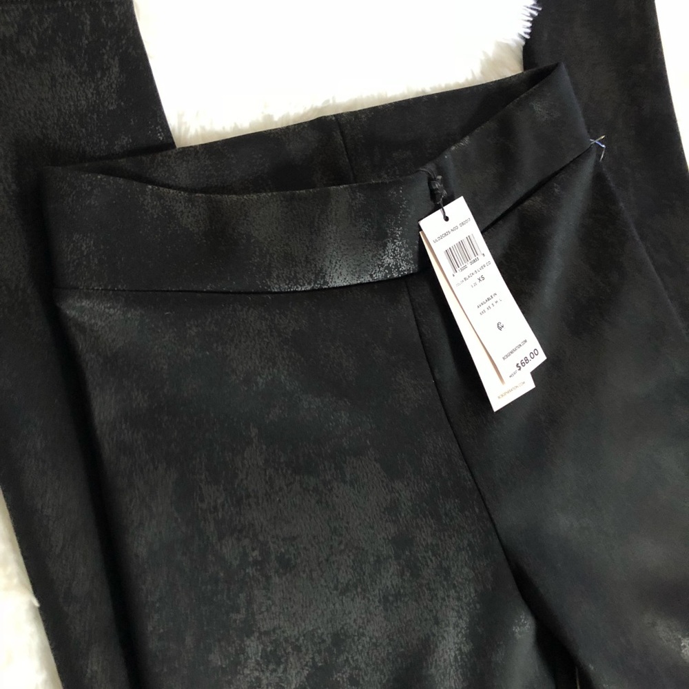 BCBG Generation Black Pattern Pants